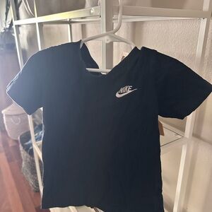 Nike Boys Black Short Sleeve Tee Size 7